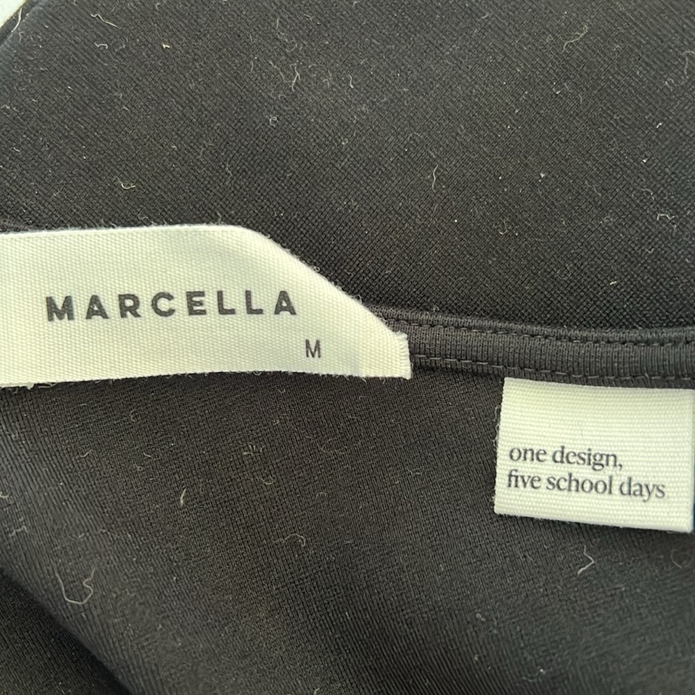 Marcella Martina one shoulder black dress. - Picture 9 of 10